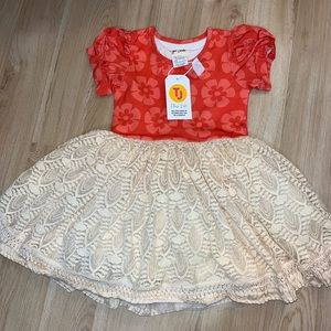 NWT BOUTIQUE TAYLOR JOELLE DISNEY MOANA DRESS SIZE 4